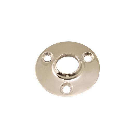 Round Base with Socket - 90 Tube Angle - 25mm