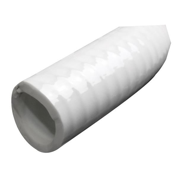 White Sanitation Hose - Steel Reinforced (Sold & Priced Per Meter Min. of 10m) - Roll Length 30m