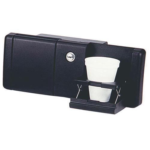 Glove Box with Drink Holder - Cut-out: 300 x 100mm