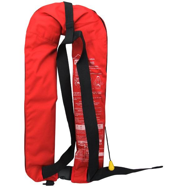 150N Manual Inflation PFD - Red