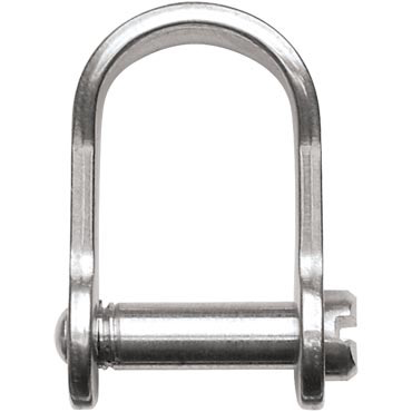 Shackle,Slotted Pin 3/16”,L:17mm,W:13mm