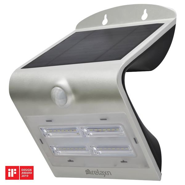 LED Wall Light - Smart Solar w/ Sensor - Large