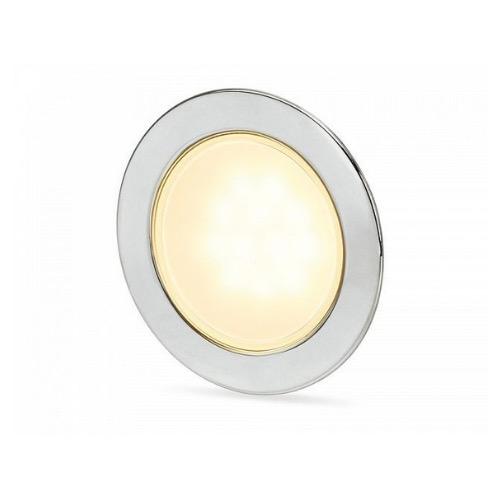 9-33V DC EuroLED 95 Gen 2 Round Downlight - Recess Mount w/ Spring Clip - Warm White Light