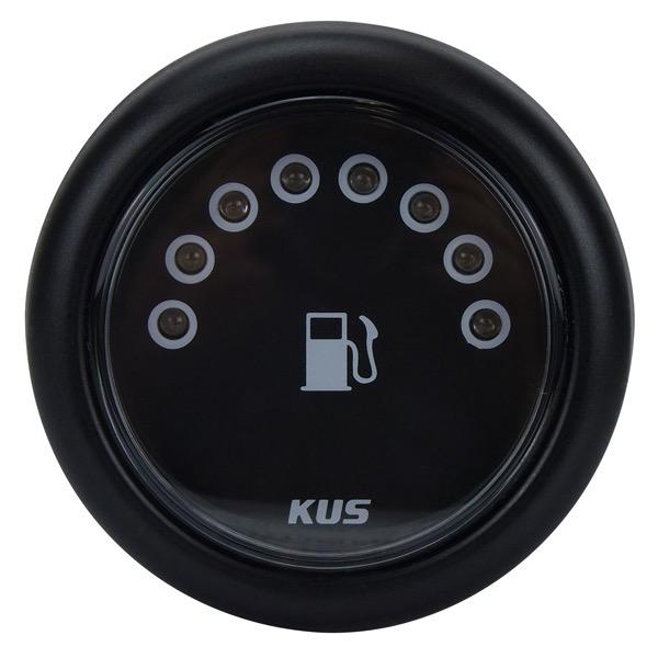 12/24V LED Fuel Tank Gauge - 52mm Dia.