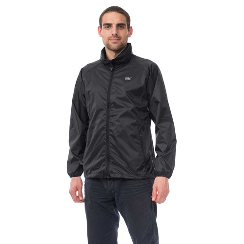 Mac In A Sac Original Unisex Waterproof Packable Jacket - Jet Black