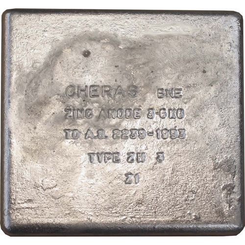 Zinc Block Anode