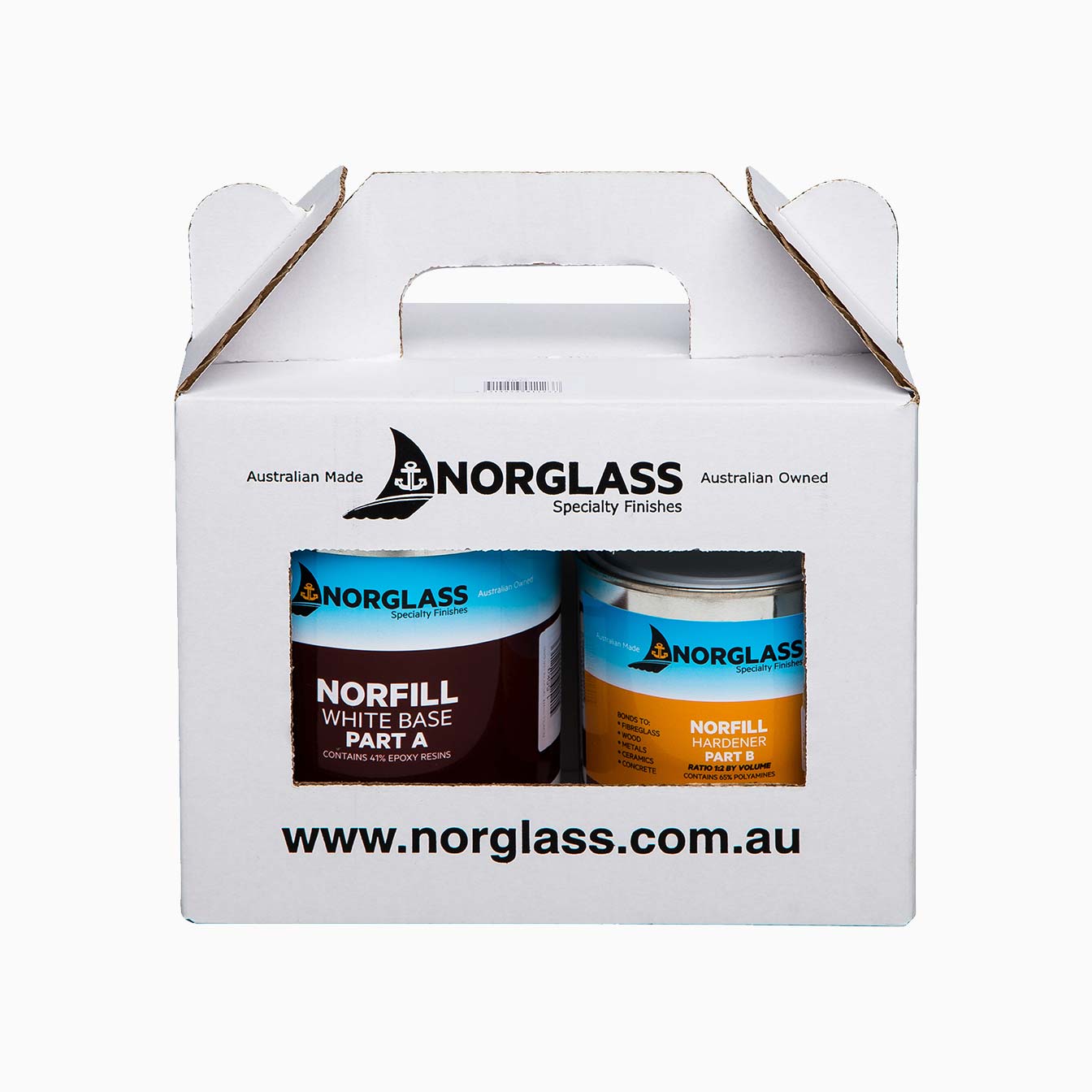 Norfill White Epoxy Filler