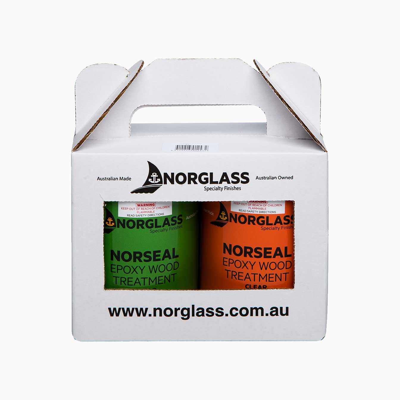 Norseal Epoxy Wood Treatment - Base and Hardener