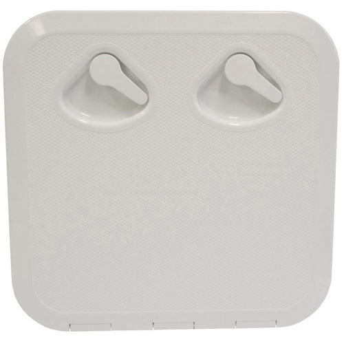 Deluxe Model Opening Storage Hatch - White - Flush Type - 380 x 380mm