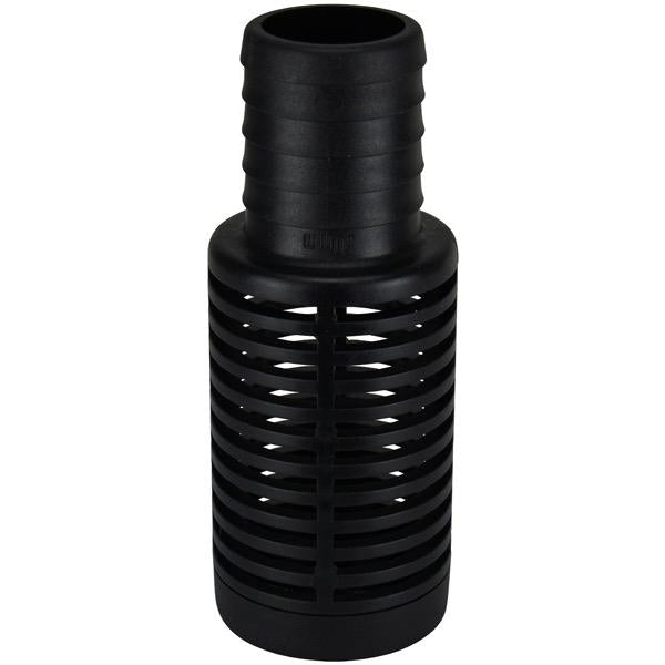 Black Strainer Hose Inlet