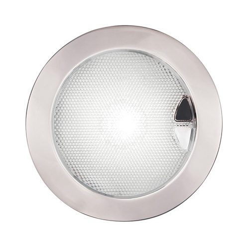 Euroled 150 Flush Touch White Stainless Bezel