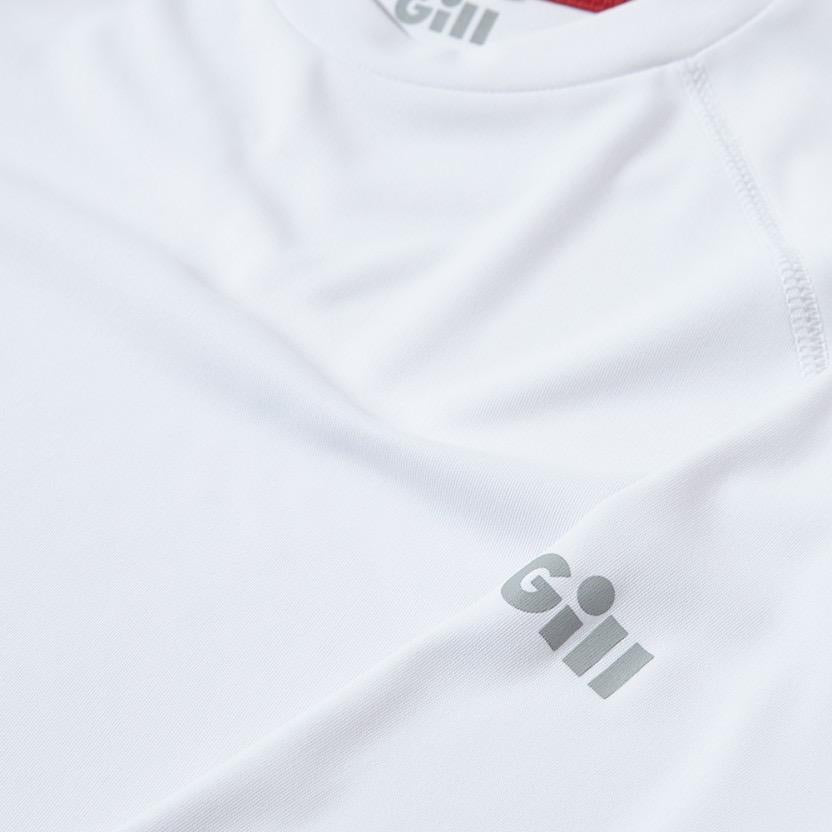 Womens UV Tec Long Sleeve Tee - White