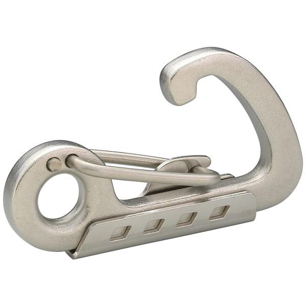 Spring Gate Snap Hook & Keeper Plate