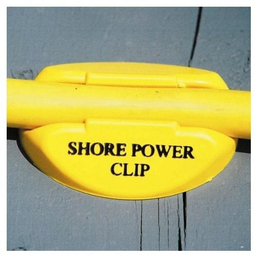 Dock Edge Shore Power Clip - Yellow ( 4 Pack Qty)