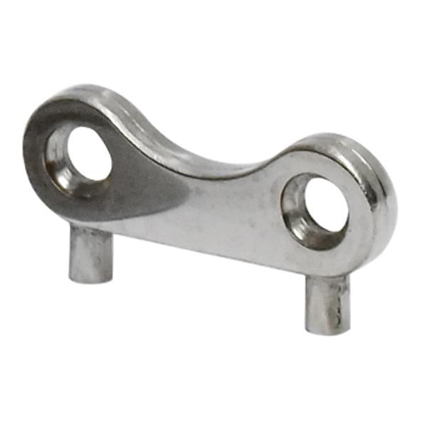 Stainless Steel Waste Deck Filler - Straight Angle - 38mm - 1-1/2"