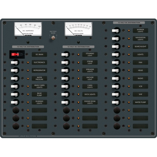 DC Main + 32 Positions, White Toggle