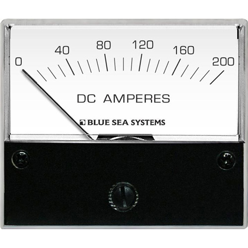 DC Analog Ammeter - 0 to 200A with Shunt