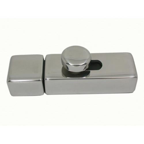 Square Barrel Bolt - Stainless Steel - 90 x 30mm