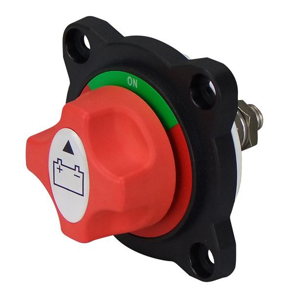 Battery Master Switch Rotary Style w/ 2 Positions - Flush Mount
