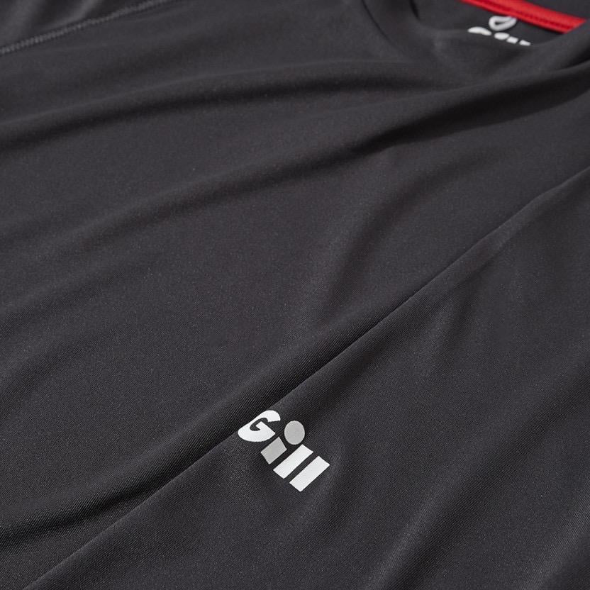 Womens UV Tec Long Sleeve Tee Charcoal