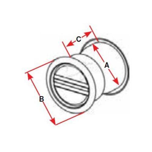 Splash Well Drain Scupper