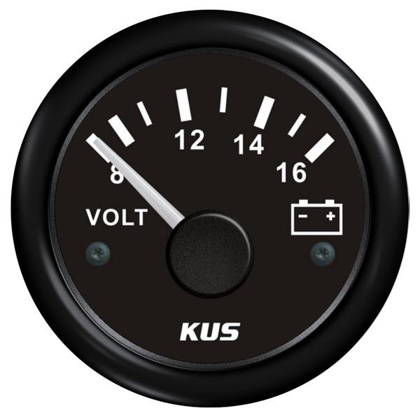 Volt Meter Gauge - 52mm Dia.