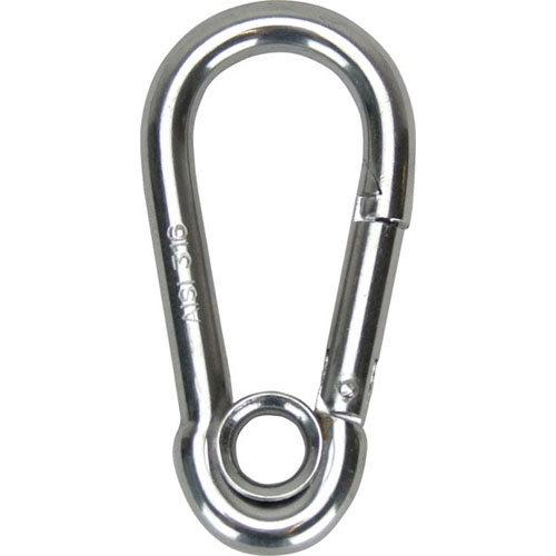 6mm x 60mm S/S 316 S Hook 2 Pack