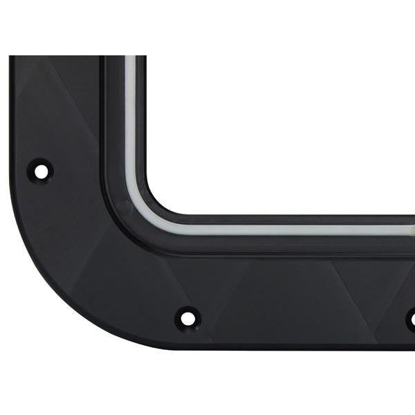 Acetal Plastic Hatch - Black - 370mm x 270mm