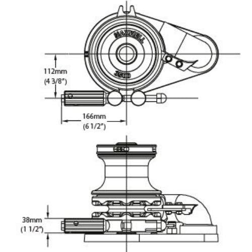 Vertical Windlass & Chain Pipe (Model VWC 3500)