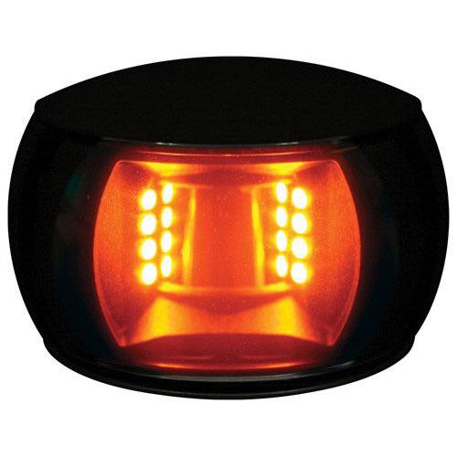 2NM NaviLED Towing Navigation Lamp - Black Shroud - Amber Lens (120mm Cable)