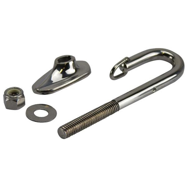 Stainless Steel Ski Hook and Base