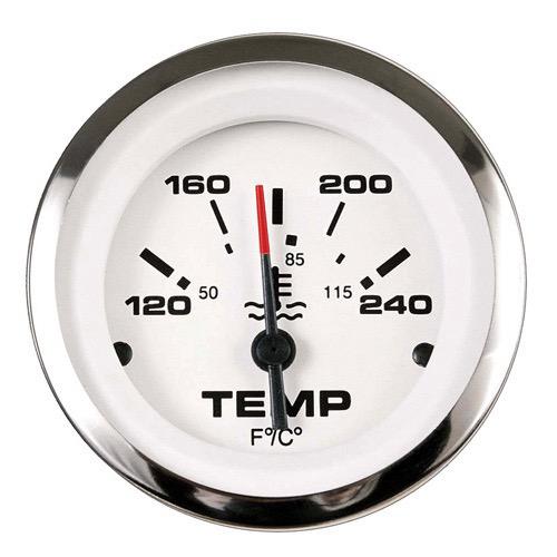 Lido Pro Domed Gauge - Water temperature - 120F - 240F