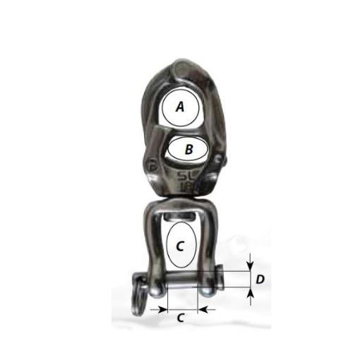 Trigger Snap Shackle - Swivel Shackle (HR Stainless Steel)