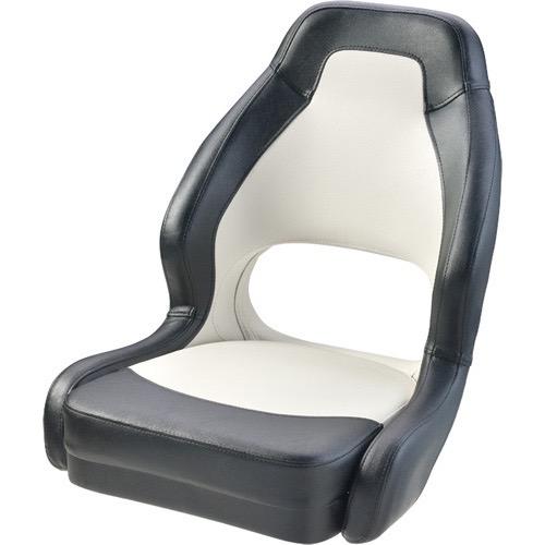 DRIVER Sports helm seat - Black and White