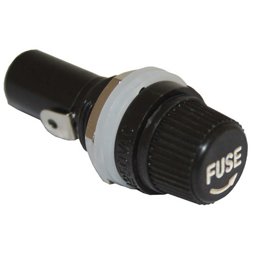 Fuse Holder - Round Screw - 15mm