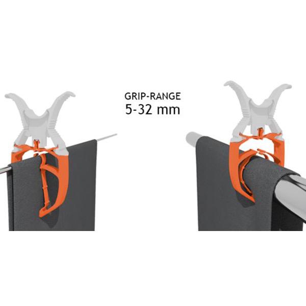 FixClip - White/Orange