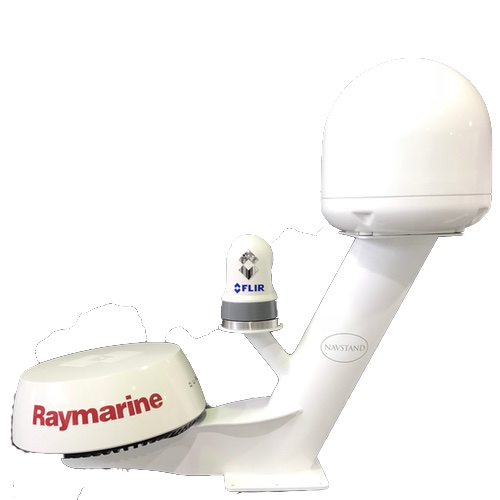 Triple Tower - Radar, FLIR Camera & Sat Com