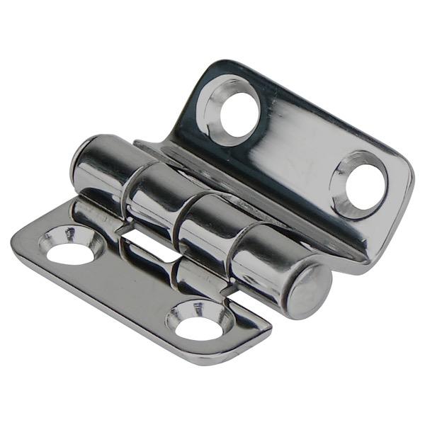 10mm Offset Stainless Steel Hinge - 33mm(L) x 36mm(W) - 4 Holes