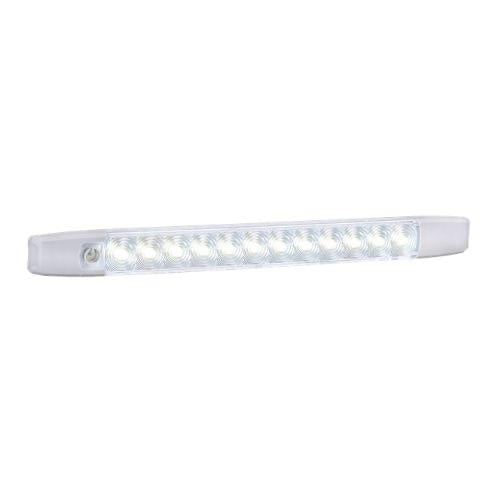 12 Volt Dual Colour L.E.D Strip Lamp White/Red with Touch Switch (Boxed Pack of 1)