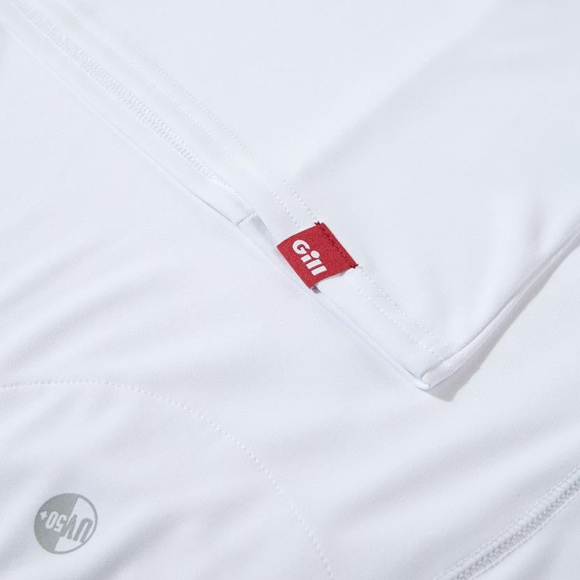 Womens UV Tec Long Sleeve Tee - White
