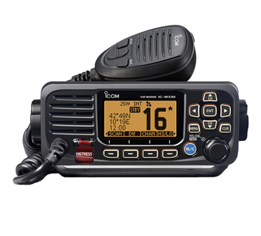 Ultra Compact VHF with DSC & GPS - Black