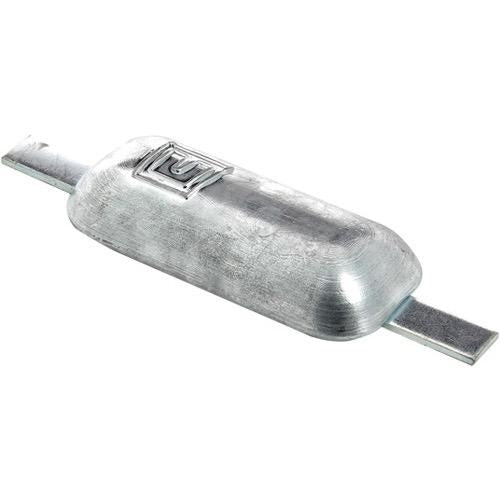 Weld-on hull anode, zinc 3.00kg