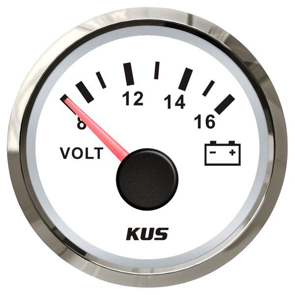 12V Voltmeter Gauge NMEA 2000 - 52mm Dia.