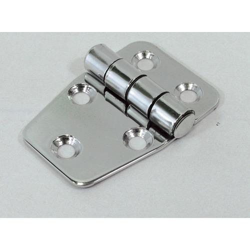 Friction Hinge S/S - 38 x 57mm - Screw: No. 8 or M4