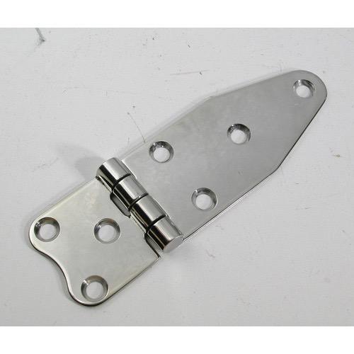Hinges S/S - Length Flat: 126mm - Width: 41mm - Split: 37/89mm