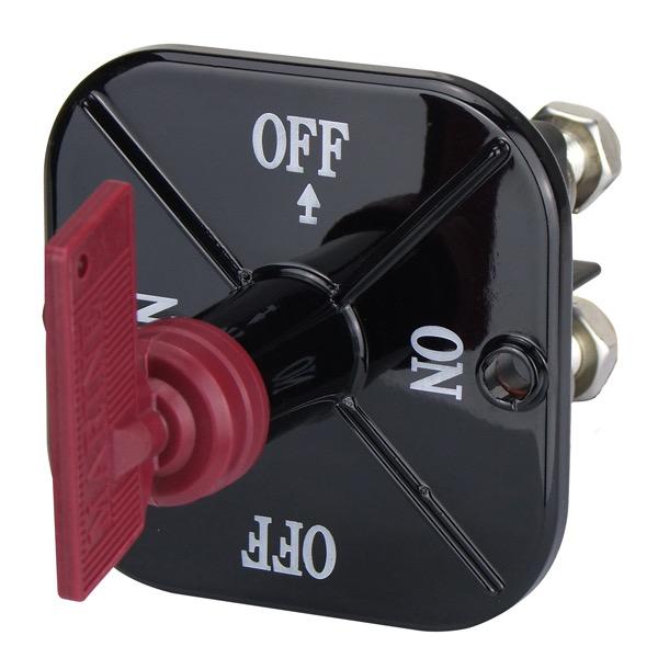 12/24V 4 Pole Dual Polarity Battery Switch - 240amp at 12V