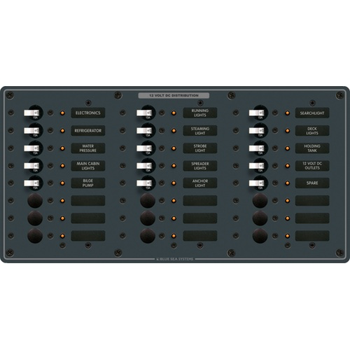 Traditional Metal DC Panel - 24 Positions