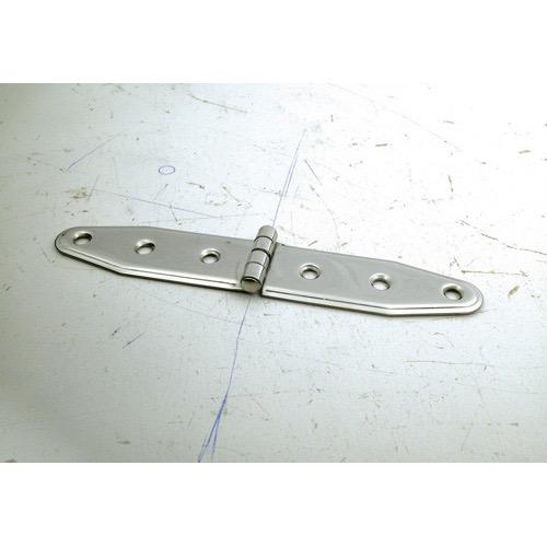 Hinges - Stainless Steel - Length Flat: 156mm - Width: 31mm