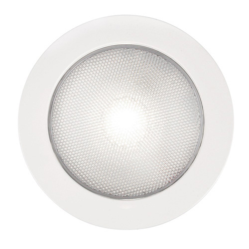 Euroled 150 Flush White Stainless Bezel