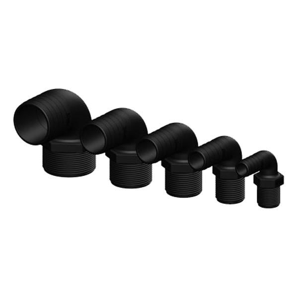 Hose Tail - Male Tail 90 Degree